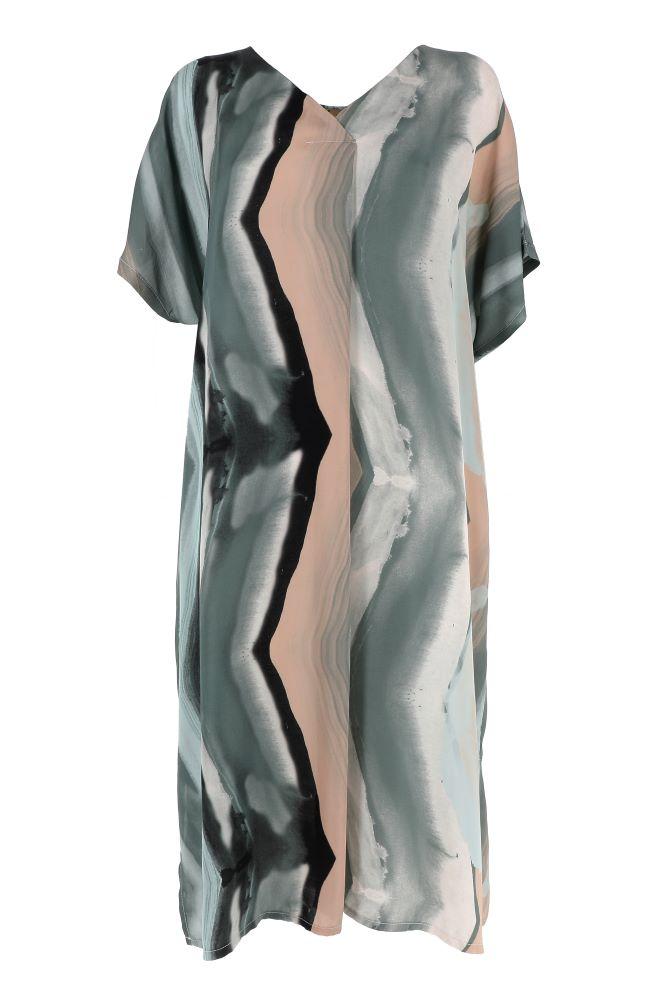 ABITO DONNA MILITARE AMABELKIMONO VERDE KARAKORUM
